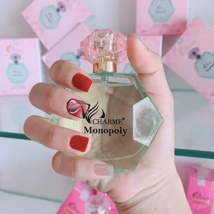 Charme - ❤ NƯỚC HOA CHARME MONOPOLY 🥰#340k ➡️Mùi hương mới giành cho Nữ 🌿  MONOPOLY: mùi hương hoa cỏ trái cây, tone mùi ngọt nhẹ tươi mát 🌿 ✓ Lớp  hương